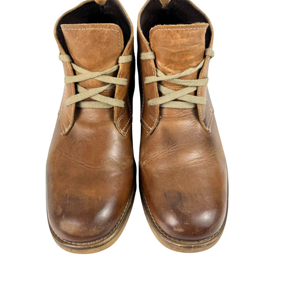 Bed Stu Draco Brown Leather Chukka Boots - Distressed Boots – Men’s Size 9.5